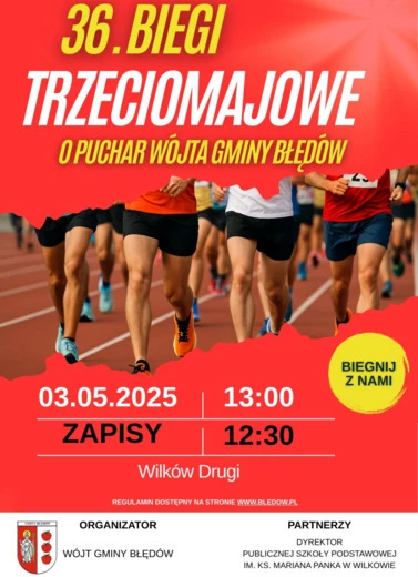 36 Biegi Trzeciomajowe w Wilkowie