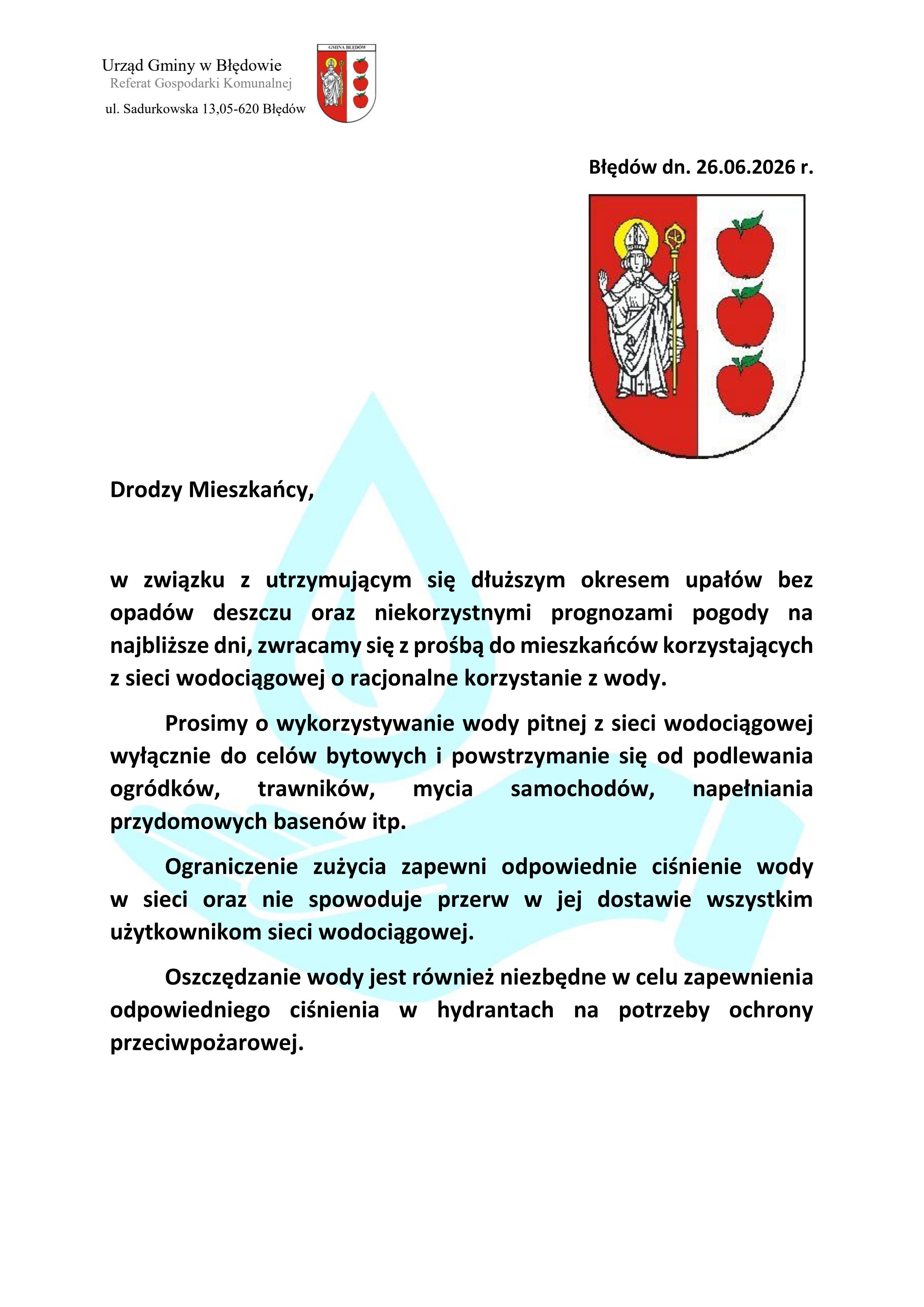 ogłoszeniewoda