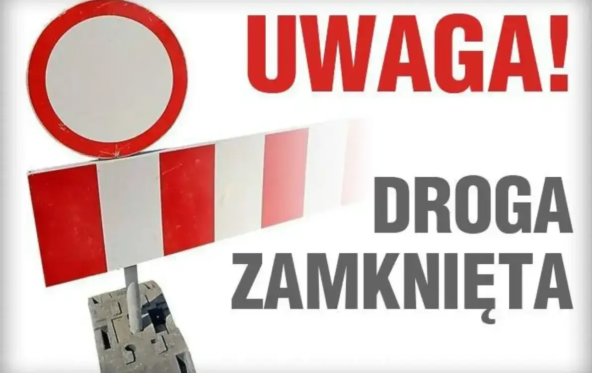 Zdjęcie do Uwaga ! 12-15 listopada - zamknięta droga do PSP w Błędowie.