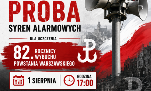 Zdjęcie do 82 Rocznica Wybuchu Powstania Warszawskiego - o 17:00 zawyją syreny. 