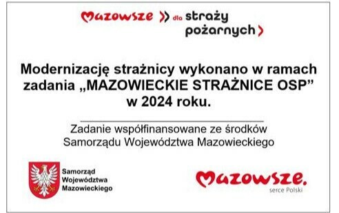 Zdjęcie do Modernizacja dachu strażnicy OSP Zalesie dofinansowana w 100%