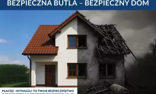 Zdjęcie do BEZPIECZNA BUTLA - BEZPIECZNY DOM