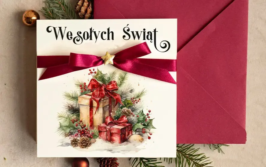 Zdjęcie do Ogłaszamy Konkurs  &bdquo;Bożonarodzeniowa Kartka Świąteczna...